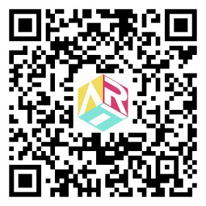 美術學科中心官方網站QRcode